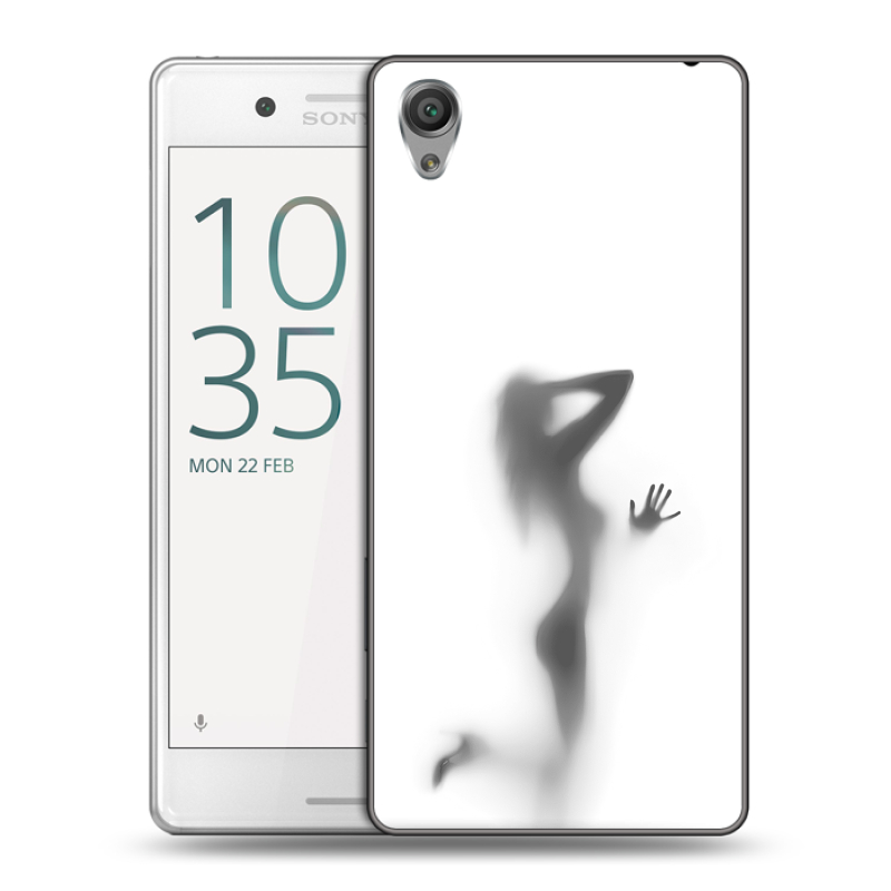Пластиковый чехол на Sony Xperia X Performance с принтом Силуэт Пластиковый чехол на Sony Xperia X Performance с принтом Силуэт