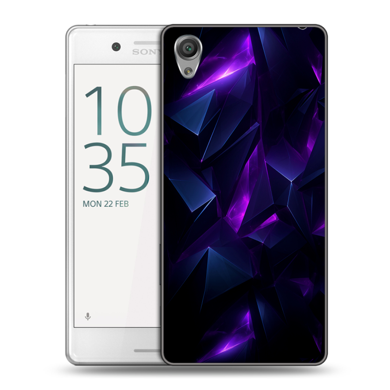 Пластиковый чехол на Sony Xperia X Performance с принтом Абстракиция Пластиковый чехол на Sony Xperia X Performance с принтом Абстракиция