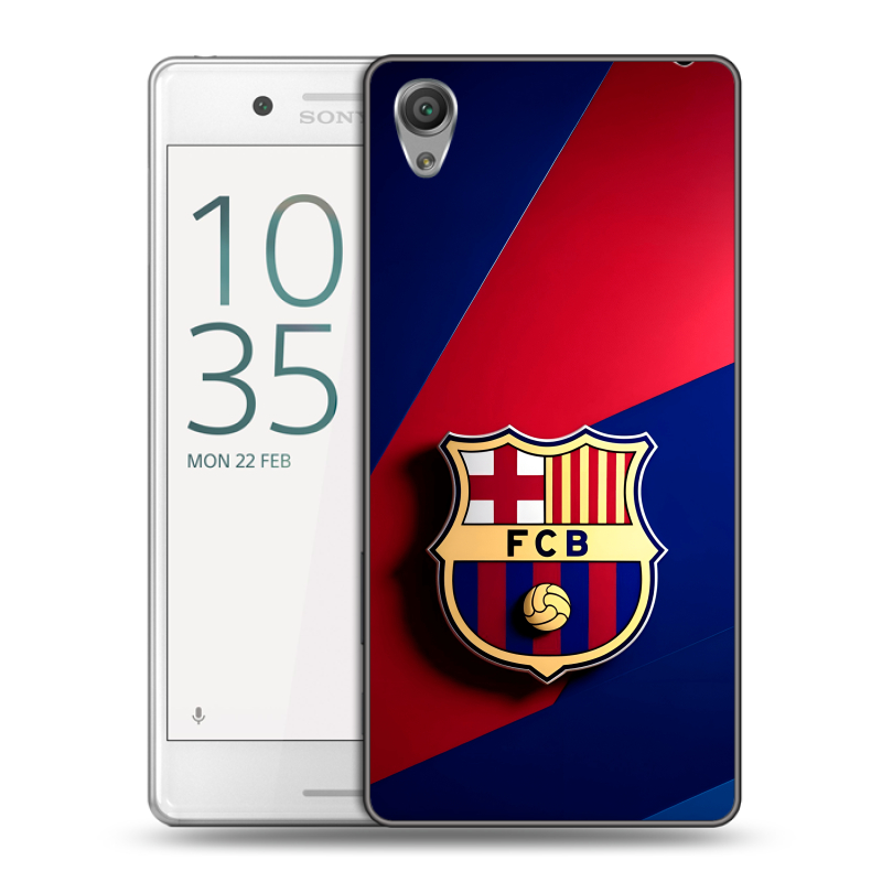 Пластиковый чехол на Sony Xperia X Performance с принтом Барселона Barcelona Пластиковый чехол на Sony Xperia X Performance с принтом Барселона Barcelona