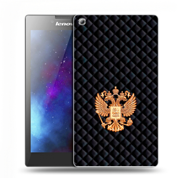 Силиконовый чехол на Lenovo Tab 3 7 с принтом Герб России принт