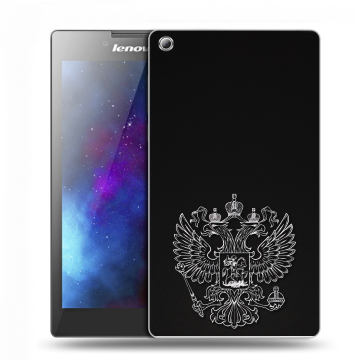 Силиконовый чехол на Lenovo Tab 3 7 с принтом Герб России