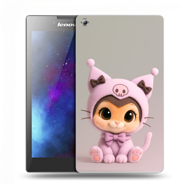 Силиконовый чехол на Lenovo Tab 3 7 с принтом Куроми Kuromi 
