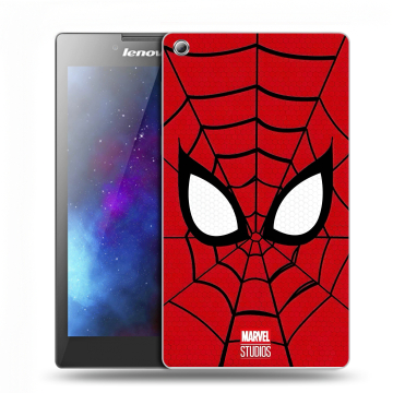 Силиконовый чехол на Lenovo Tab 3 7 с принтом человек паук spiderman Силиконовый чехол на Lenovo Tab 3 7 с принтом человек паук spiderman