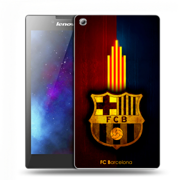 Силиконовый чехол на Lenovo Tab 3 7 с принтом Барселона Barcelona