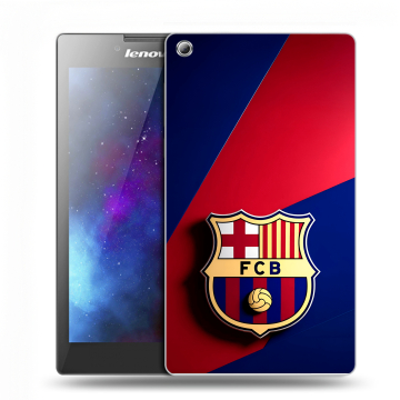 Силиконовый чехол на Lenovo Tab 3 7 с принтом Барселона Barcelona