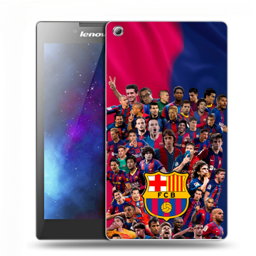 Силиконовый чехол на Lenovo Tab 3 7 с принтом Барселона Barcelona