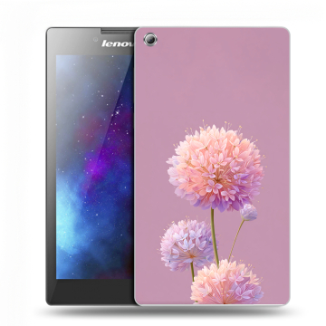 Силиконовый чехол на Lenovo Tab 3 7 с принтом Цветы