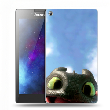 Силиконовый чехол на Lenovo Tab 3 7 с принтом Как приручить дракона