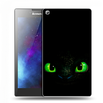 Силиконовый чехол на Lenovo Tab 3 7 с принтом Как приручить дракона