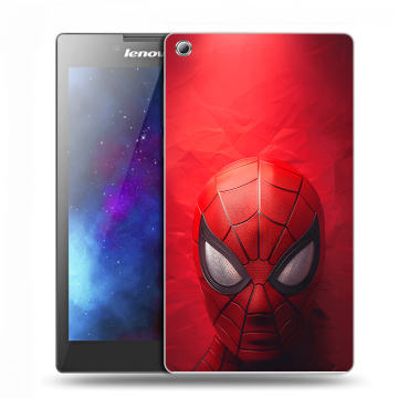 Силиконовый чехол на Lenovo Tab 3 7 с принтом Spiderman Человек паук