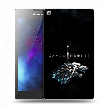 Силиконовый чехол на Lenovo Tab 3 7 с принтом Игра Престолов Game Thrones
