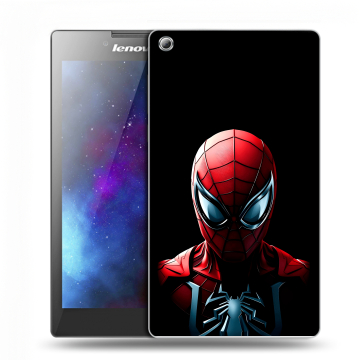 Силиконовый чехол на Lenovo Tab 3 7 с принтом Spiderman Человек паук