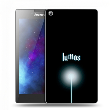 Силиконовый чехол на Lenovo Tab 3 7 с принтом Harry Potter Гарри Поттер