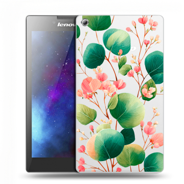 Силиконовый чехол на Lenovo Tab 3 7 с принтом женский