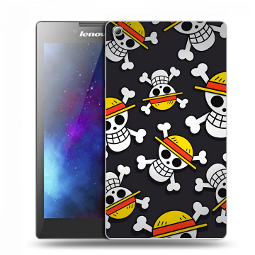 Силиконовый чехол на Lenovo Tab 3 7 с принтом One Piece Ван Пис