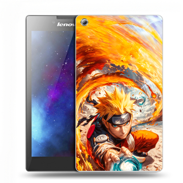 Силиконовый чехол на Lenovo Tab 3 7 с принтом Аниме Наруто Naruto