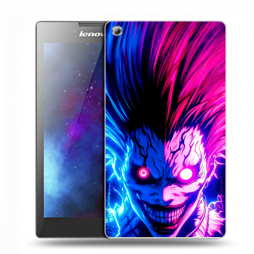 Силиконовый чехол на Lenovo Tab 3 7 с принтом Death note Тетрадь смерти