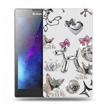 Силиконовый чехол на Lenovo Tab 3 7 с принтом Y2K