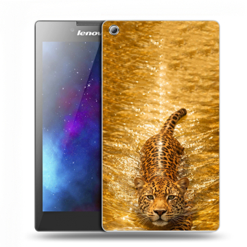 Силиконовый чехол на Lenovo Tab 3 7 с принтом женский