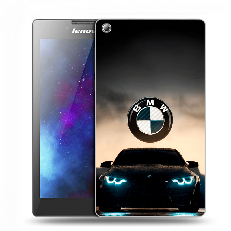 Силиконовый чехол на Lenovo Tab 3 7 с принтом БМВ BMW Силиконовый чехол на Lenovo Tab 3 7 с принтом БМВ BMW