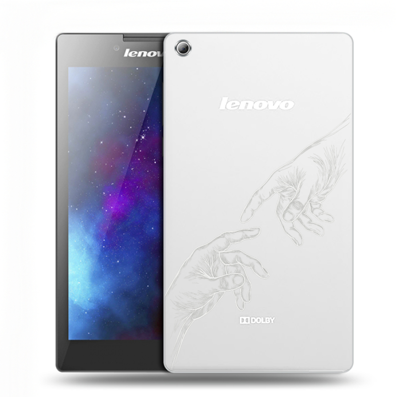 Силиконовый чехол на Lenovo Tab 3 7 с принтом Сотворение мира Силиконовый чехол на Lenovo Tab 3 7 с принтом Сотворение мира