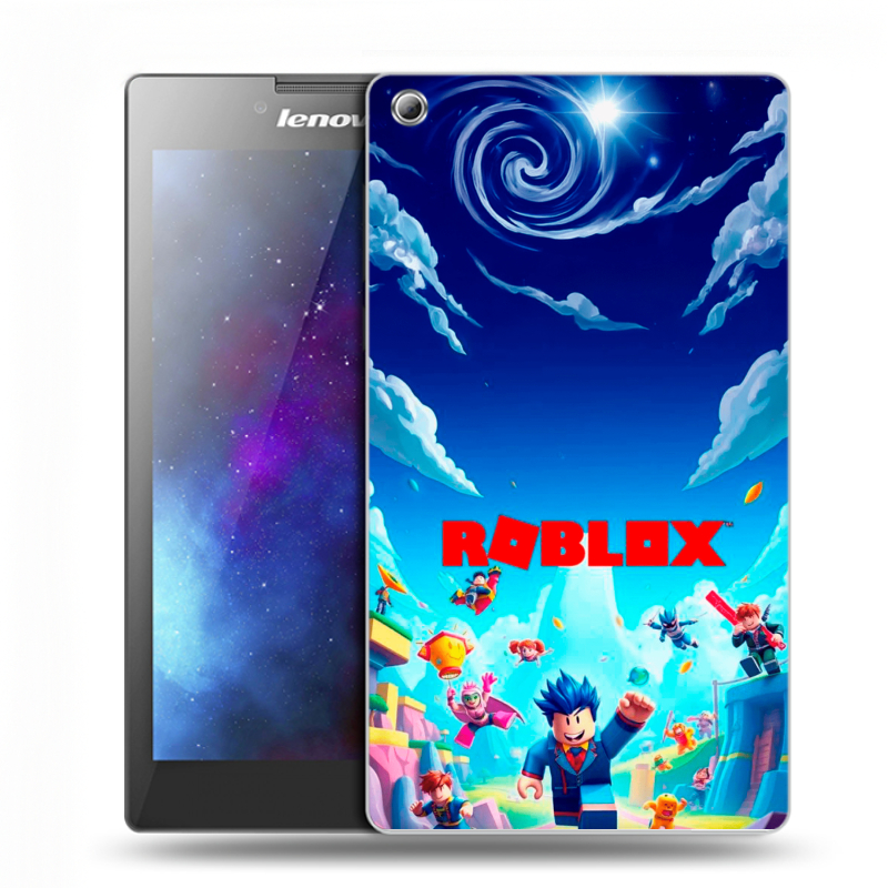 Силиконовый чехол на Lenovo Tab 3 7 с принтом Roblox Роблокс Силиконовый чехол на Lenovo Tab 3 7 с принтом Roblox Роблокс