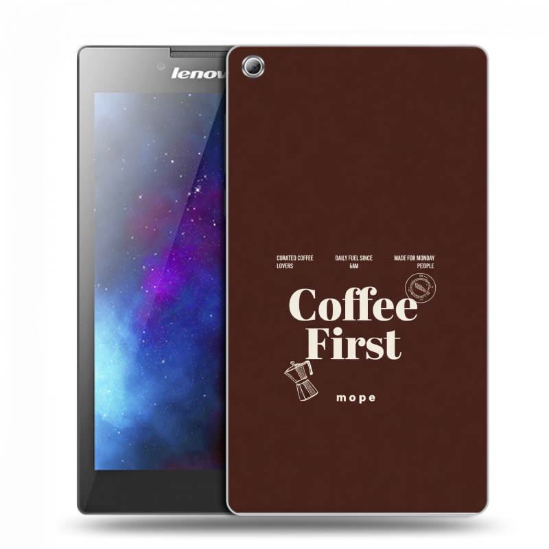 Силиконовый чехол на Lenovo Tab 3 7 с принтом женский Силиконовый чехол на Lenovo Tab 3 7 с принтом женский