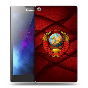 Силиконовый чехол на планшета Lenovo Tab 3 8 с принтом Герб СССР Силиконовый чехол на планшета Lenovo Tab 3 8 с принтом Герб СССР