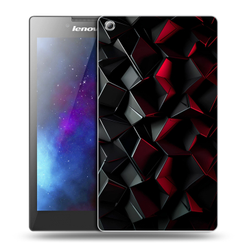 Силиконовый чехол на Lenovo Tab 3 8 с принтом Абстракция