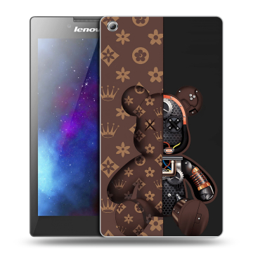 Силиконовый чехол на Lenovo Tab 3 8 с принтом Луи робот Силиконовый чехол на Lenovo Tab 3 8 с принтом Луи робот