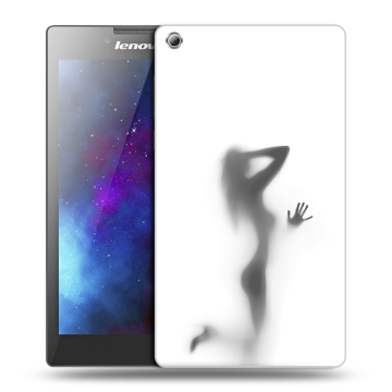 Силиконовый чехол на Lenovo Tab 3 8 с принтом Силуэт Силиконовый чехол на Lenovo Tab 3 8 с принтом Силуэт