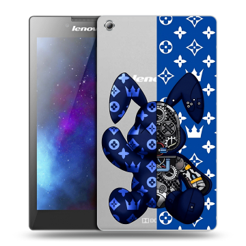 Силиконовый чехол на Lenovo Tab 3 8 с принтом Луи робот