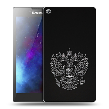 Силиконовый чехол на Lenovo Tab 3 8 с принтом Герб России Силиконовый чехол на Lenovo Tab 3 8 с принтом Герб России