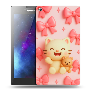Силиконовый чехол на Lenovo Tab 3 8 с принтом для девочек