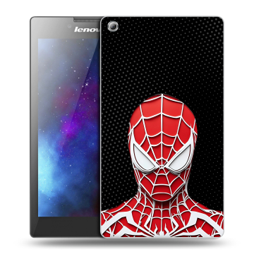 Силиконовый чехол на Lenovo Tab 3 8 с принтом человек паук spiderman Силиконовый чехол на Lenovo Tab 3 8 с принтом человек паук spiderman