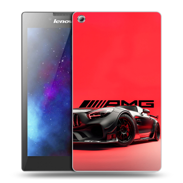 Силиконовый чехол на Lenovo Tab 3 8 с принтом Мерседес Mercedes AMG Силиконовый чехол на Lenovo Tab 3 8 с принтом Мерседес Mercedes AMG