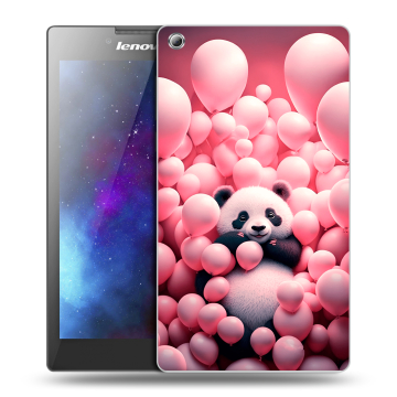 Силиконовый чехол на планшета Lenovo Tab 3 8 с принтом Панда