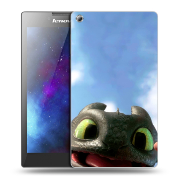 Силиконовый чехол на Lenovo Tab 3 8 с принтом Как приручить дракона