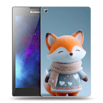 Силиконовый чехол на Lenovo Tab 3 8 с принтом Лиса Силиконовый чехол на Lenovo Tab 3 8 с принтом Лиса