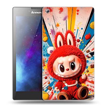 Силиконовый чехол на Lenovo Tab 3 8 с принтом Labubu Лабубу Силиконовый чехол на Lenovo Tab 3 8 с принтом Labubu Лабубу