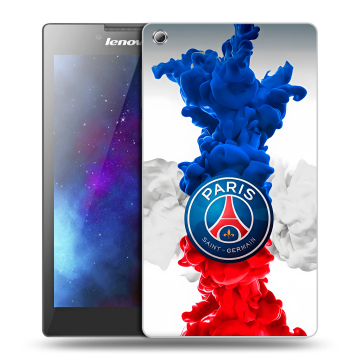 Силиконовый чехол на Lenovo Tab 3 8 с принтом PSG ПСЖ