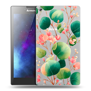 Силиконовый чехол на Lenovo Tab 3 8 с принтом женский