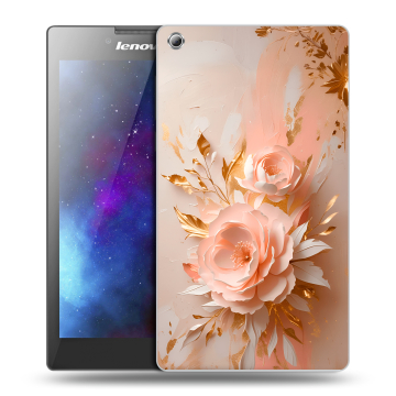 Силиконовый чехол на Lenovo Tab 3 8 с принтом женский