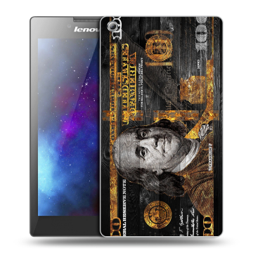 Силиконовый чехол на Lenovo Tab 3 8 с принтом Доллар деньги