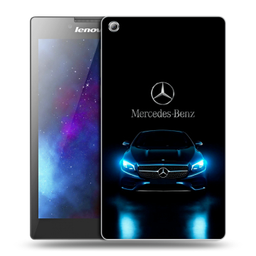 Силиконовый чехол на Lenovo Tab 3 8 с принтом Mercedes Мерседес Силиконовый чехол на Lenovo Tab 3 8 с принтом Mercedes Мерседес