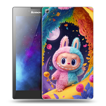 Силиконовый чехол на Lenovo Tab 3 8 с принтом Labubu Лабубу Силиконовый чехол на Lenovo Tab 3 8 с принтом Labubu Лабубу