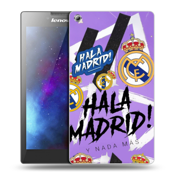 Силиконовый чехол на Lenovo Tab 3 8 с принтом Real Madrid Реал Мадрид Силиконовый чехол на Lenovo Tab 3 8 с принтом Real Madrid Реал Мадрид