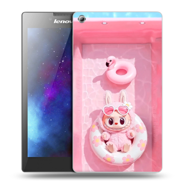 Силиконовый чехол на Lenovo Tab 3 8 с принтом Labubu Лабубу Силиконовый чехол на Lenovo Tab 3 8 с принтом Labubu Лабубу