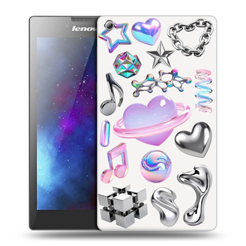 Силиконовый чехол на Lenovo Tab 3 8 с принтом Y2K