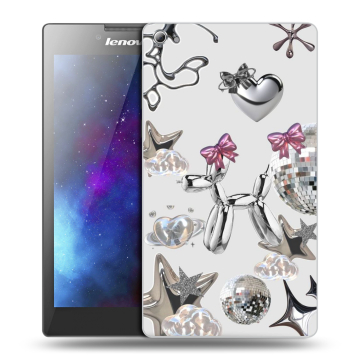 Силиконовый чехол на Lenovo Tab 3 8 с принтом Y2K